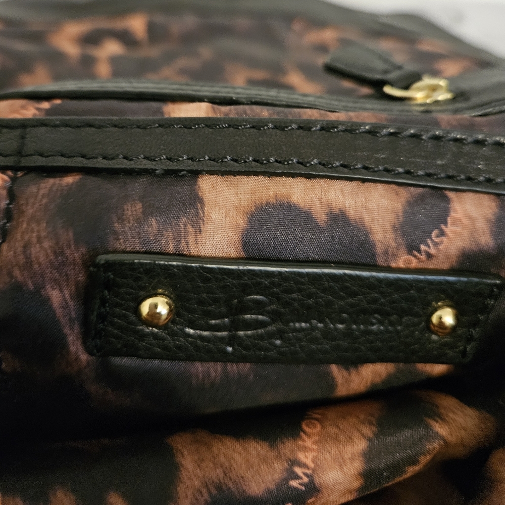 B. Markowsky Black Leather Clutch - Picture 7 of 8